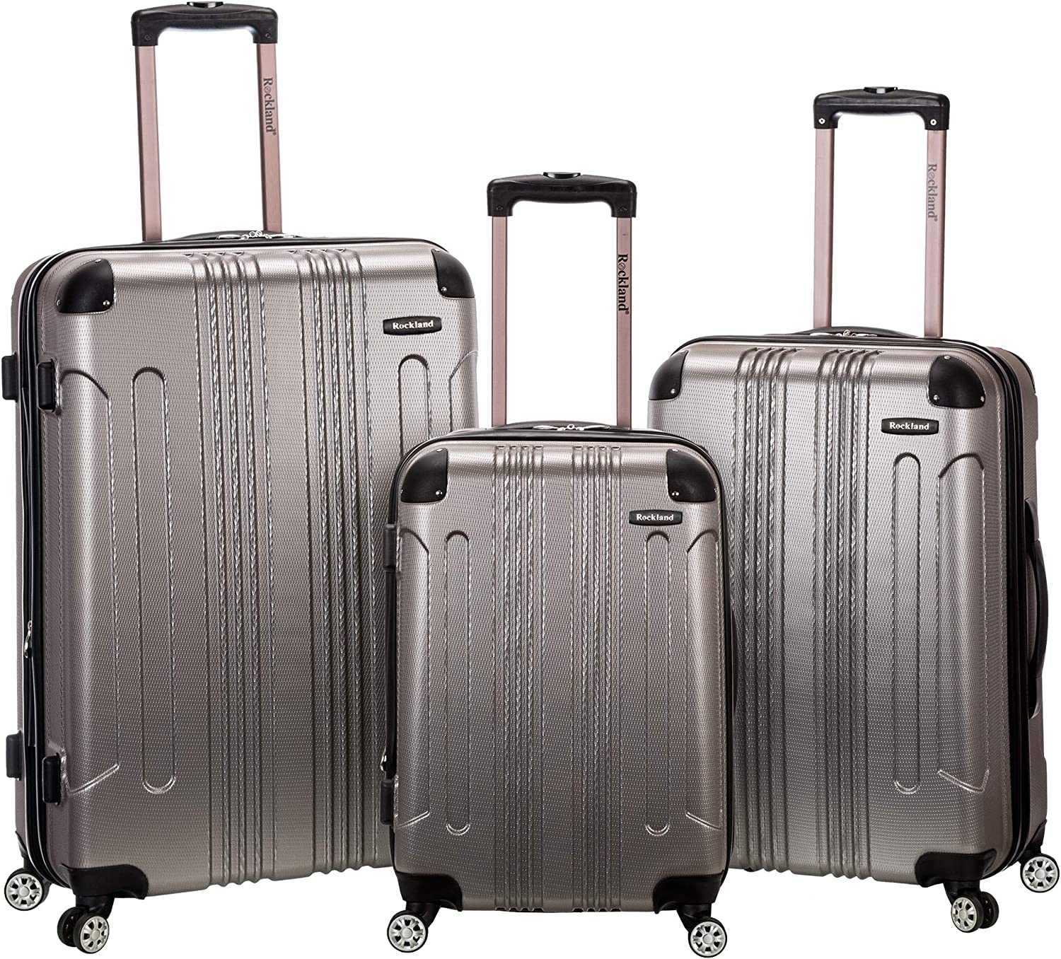 230527210601002_1 Rockland London Hardside Spinner Wheel Luggage, Mint, Carry-On 20-Inch - Image 1